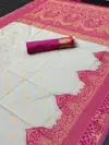 MF1460 Soft Lichi Silk Designer Wedding Sarees Wholesale Price In Surat
